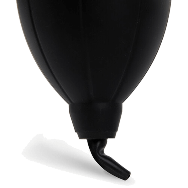 Haida Blasebalg klein in schwarz detail