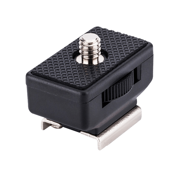 JJC MSA-9 Flash Mount Adapter with Thumbwheel 1/4" male