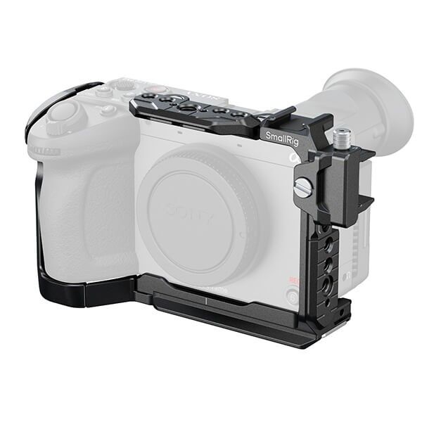 SmallRig camera cage front view on Sony FX2