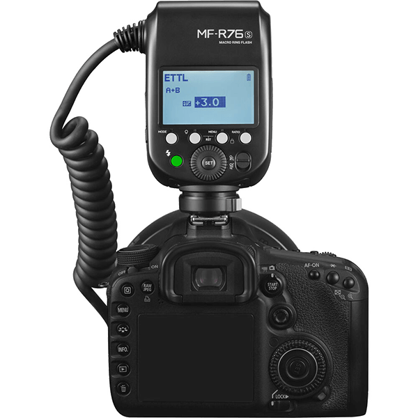 MF-R76S Ringblitz mit TTL zu Sony von Godox auf Kamera