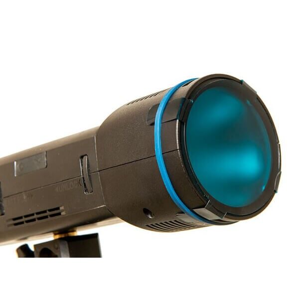 Creative color gel set for the Godox AD200 mounted on a flash head