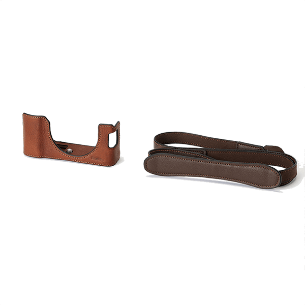 SmallRig Leder half case Set zu Fujifilm X100VI in braun