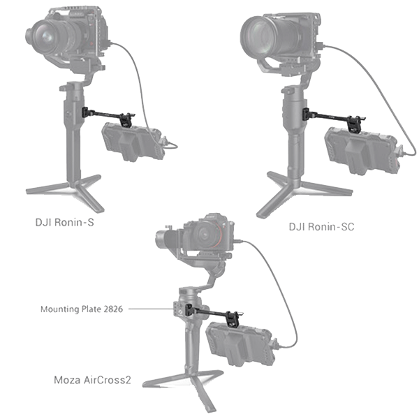 SmallRig Adjustable Monitor Mount 2889
