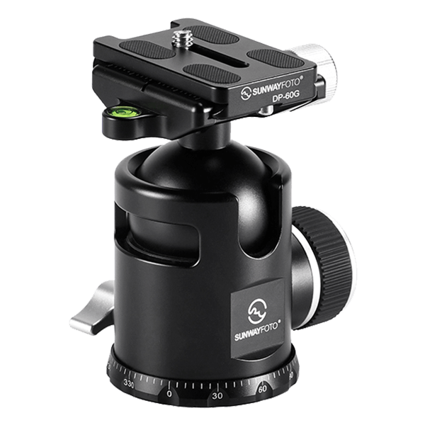 Ballhead EB-44 with Plate DP-60G from Sunwayfoto
