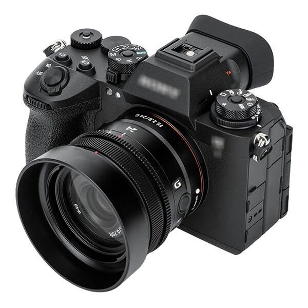 Sony FDA-EP21 Augenmuschel an Kamera von oben