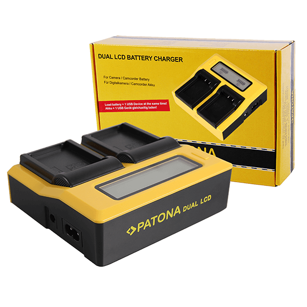 Dual Ladegerät für Fujifilm NP-T125 von Patona