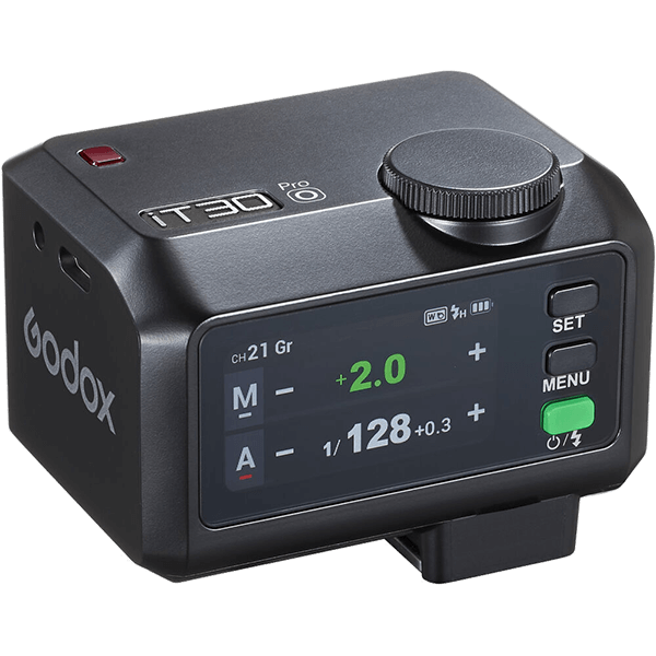 Godox IT30Pro Olympus TTL Blitz seitlich