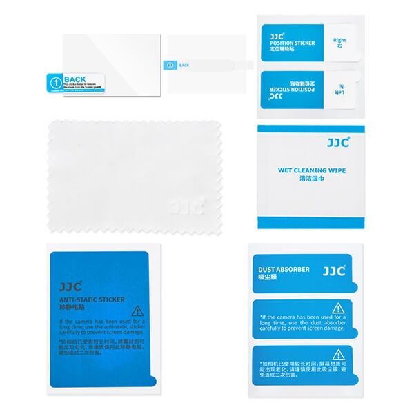 Detailed view of Fujifilm X-HF1 screen protector