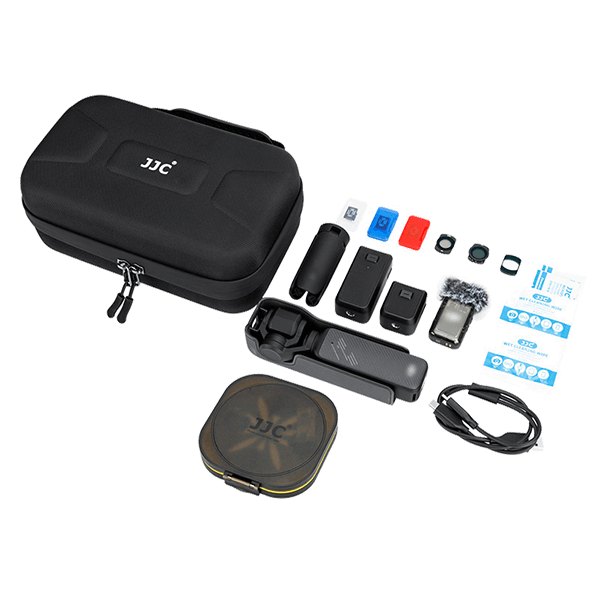 Tasche zu DJI Osmo Pocket 3 Creator Combo mit passendem Inhalt