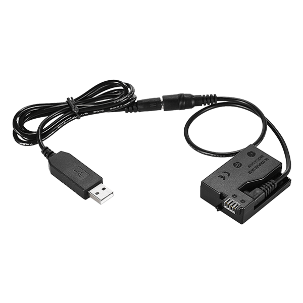 Canon LP-E8 Dummy Battery with USB connection