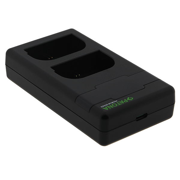 Doppel USB C Ladegerät zu Canon LP-E6 USB-Anschluss