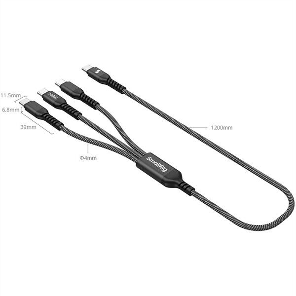 Smallrig 3-in-1 USB C Cable