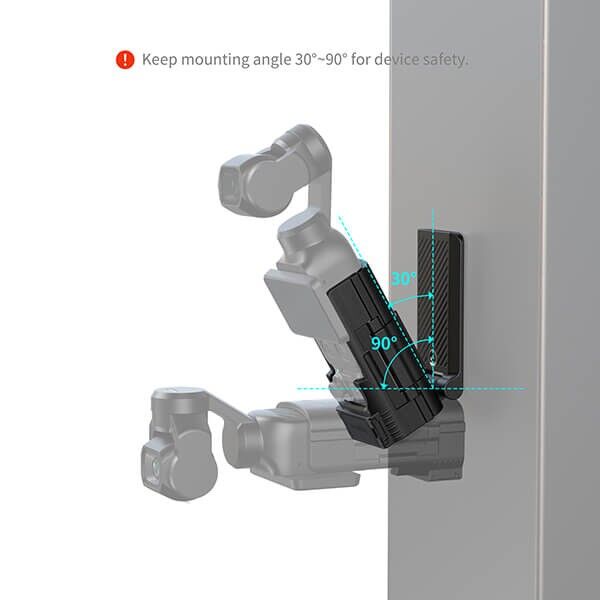 SmallRig 6009 Magnetischer Backplate Halter Osmo Pocket 4P 4