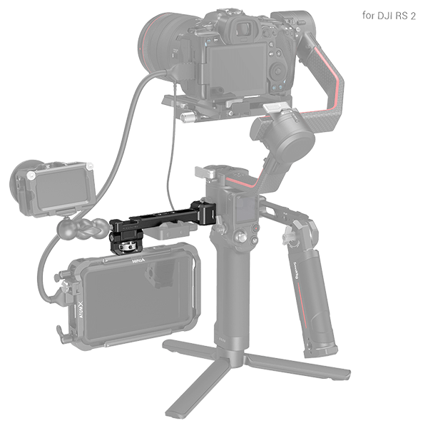 SmallRig Monitor Mount with Nato Clamp for DJI RS 2 and RSC 2 3026