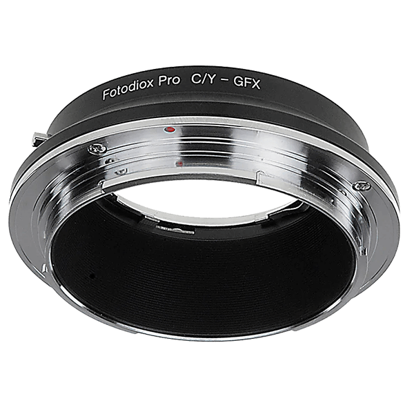 Objektivadapter Contax Yashica auf Fuji GFX