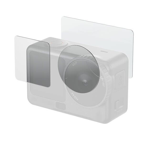 Screen protector on the front display of the DJI Osmo Action 6