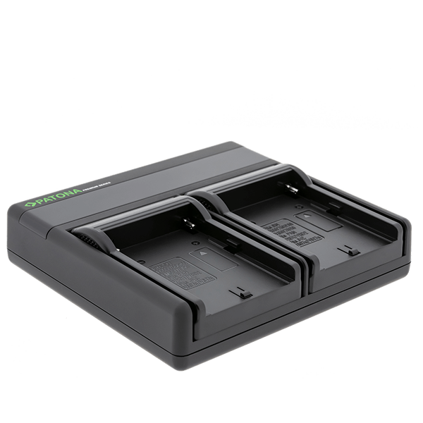 Charger camera battery dual to Sony NP-FM50 USB-C