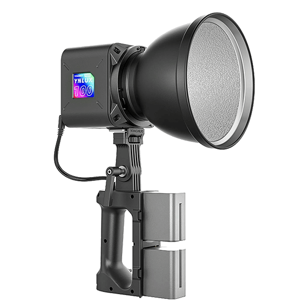 Yongnuo YN LUX100 RGB LED Dauerlicht seitlich