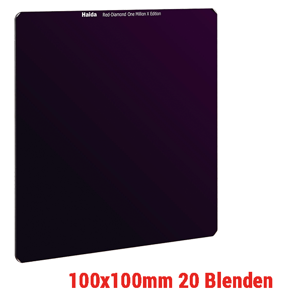 Haida Red-Diamond One Million X Edition 20 Stops Filter 100x100mm