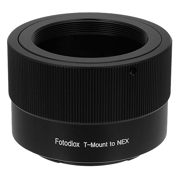 Lense Adapter T-Mount T and T-2 Screw to Sony Alpha E-Mount by Fotodiox