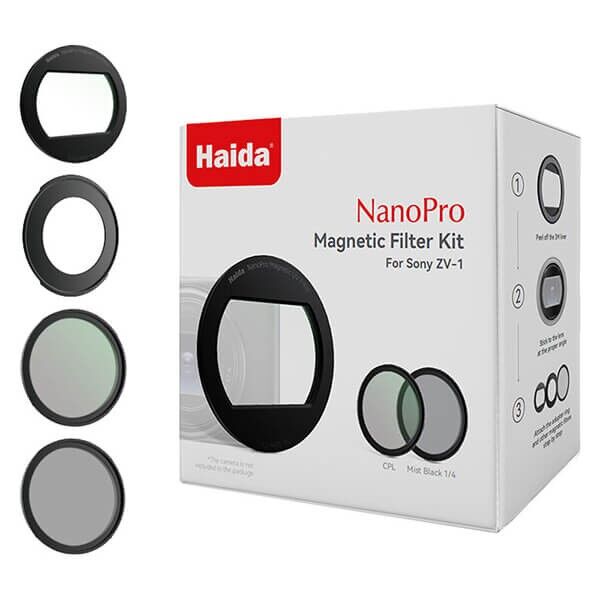 Haida Filter Set zu Sony ZV1 II in schwarz