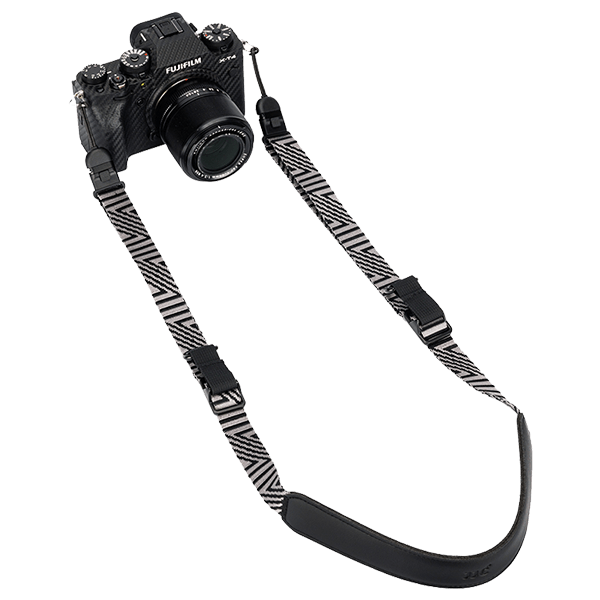 Kameragurt in schwarz grau mit Schnellverschluss QRS-M1-SG von JJC