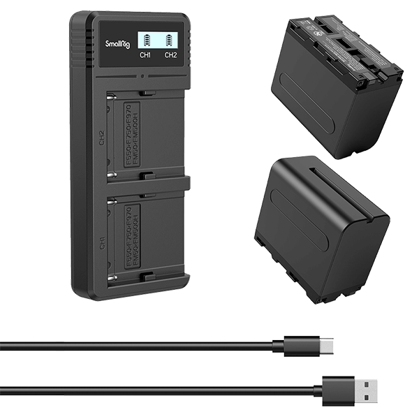 SmallRig NP-F970 Battery and Charger Kit 3823