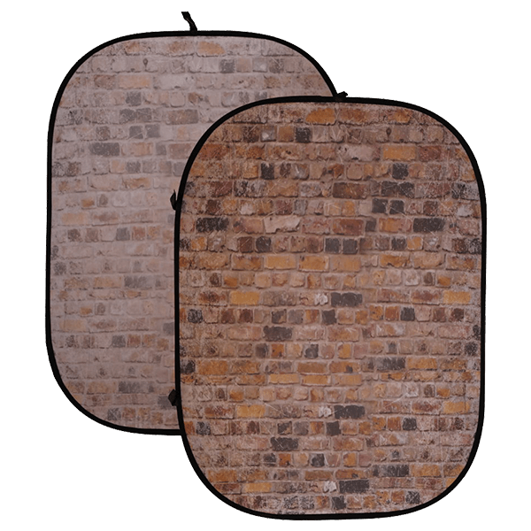 Foldable Background 150x200cm Red Stone