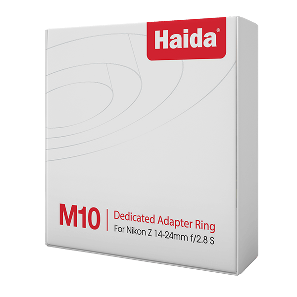 Haida M10 Adapter Ring zu Nikon Z 14-24mm f2.8 S Objektiv Verpackung