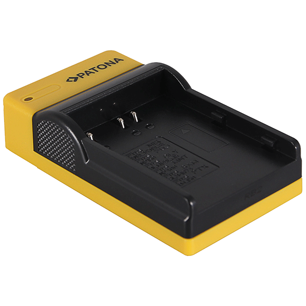 Slim Micro-USB Ladegerät für Nikon EN-EL3 von Patona