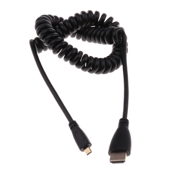 HDMI auf Micro HDMI Spiral Kabel