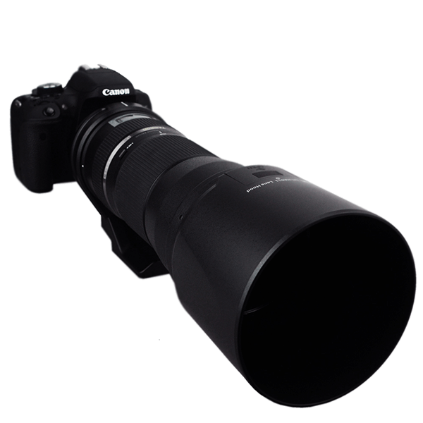 Gegenlichtblende zu Tamron 150-600mm F5-63 Di VC USD von JJC detail 3
