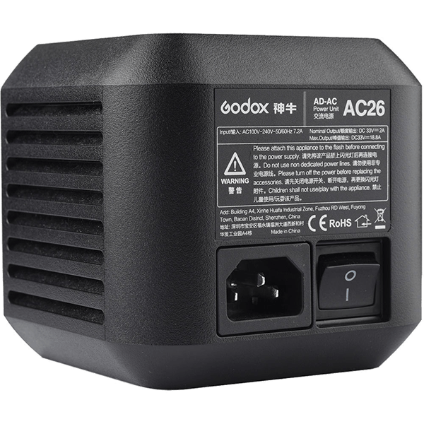 Godox AC26 AD-AC Adapter zu AD600Pro
