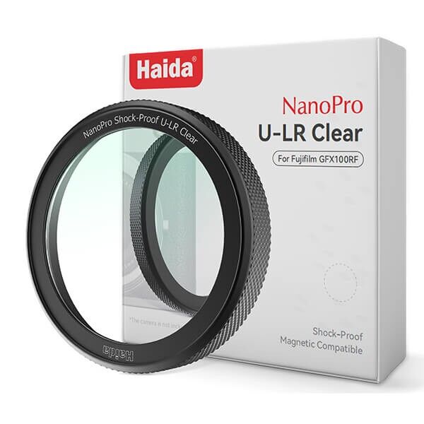 Haida Schutzfilter für Fujifilm GFX100RF in Schwarz