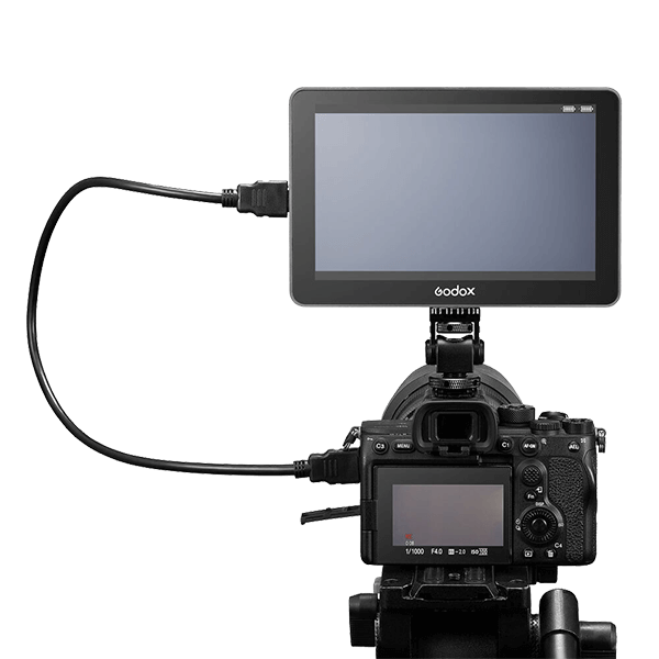 Godox GM7S 4K HDMI Ultraheller 4K Kameramonitor auf Kamera Godox GM7S 4K HDMI Ultraheller 4K Kameramonitor auf Kamera