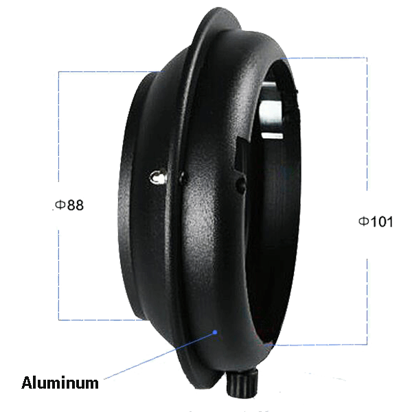 Softbox Adapter Balcar zu Bowens