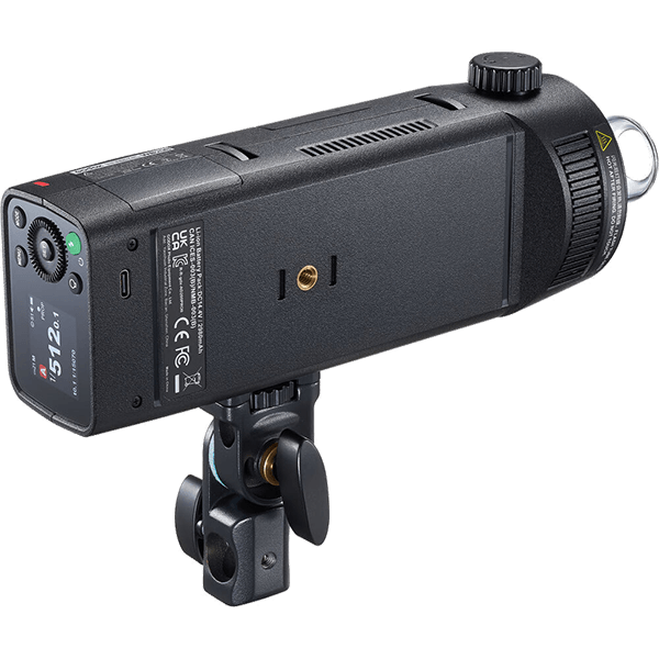 Godox AD200pro-2 Blitzgeraet mit Akku unterseite