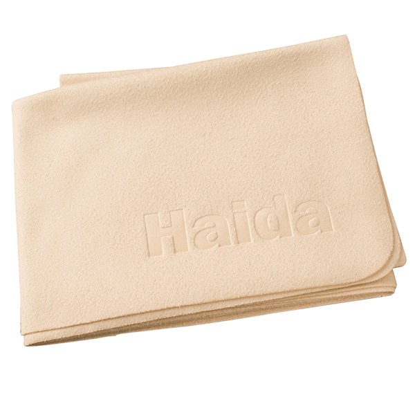 Haida cleaning cloth for objects in yellow color
