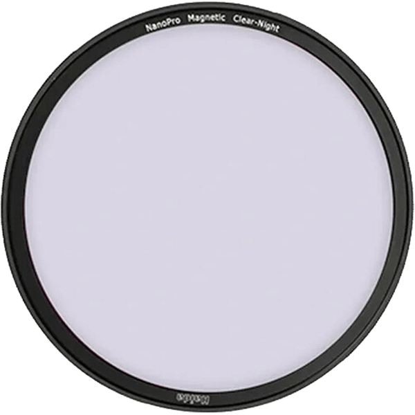 NanoPro Magnetischer Clear-Night Filter ohne Adapterring in 82 mm