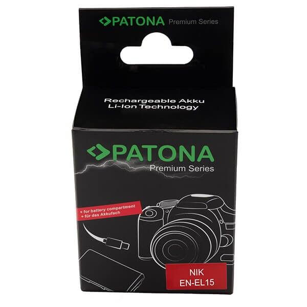 Nikon EN-EL15 dummy battery packaging Nikon EN-EL15 dummy battery packaging