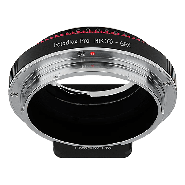 Objektivadapter Nikon G auf Fuji GFX G-Mount von Fotodiox Kamera Anschluss