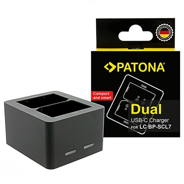 Patona Dual Charger Leica M11 BP-SCL7