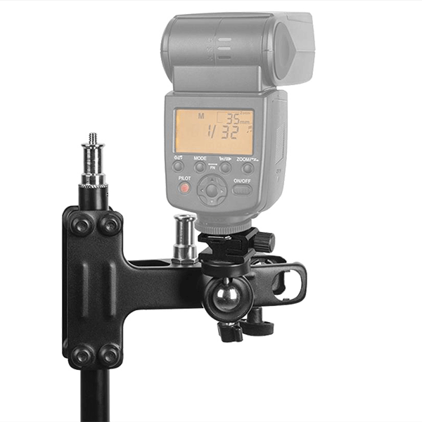 Jinbei JB11-063A Universal-Klemme mit Kugelkopf-Blitzhalterung