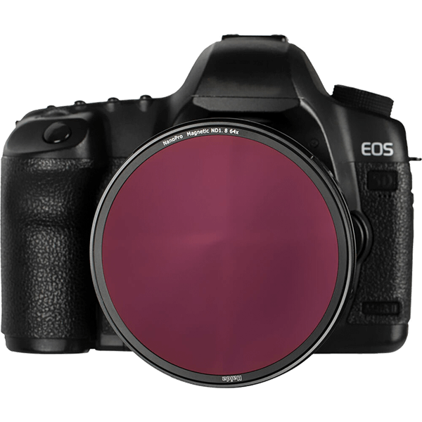 ND Filter magnetisch 6 Blenden 77 mm von Haida auf Objektiv