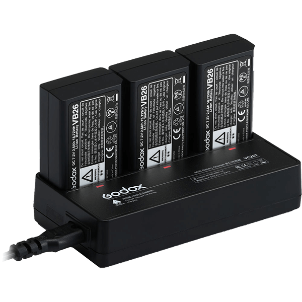 Godox VC26T Multi-Batterieladegerät für V1 Akku