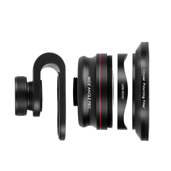 Smartphone Weitwinkel Linse 16mm Pro mit CPL Smartphone Weitwinkel Linse 16mm Pro mit CPL