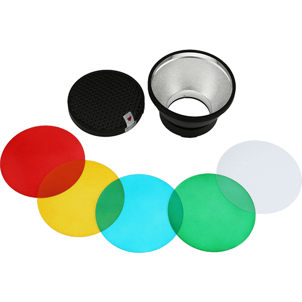 Godox AD-R14 Standard-Reflektor und Farbgels Godox Anschluss