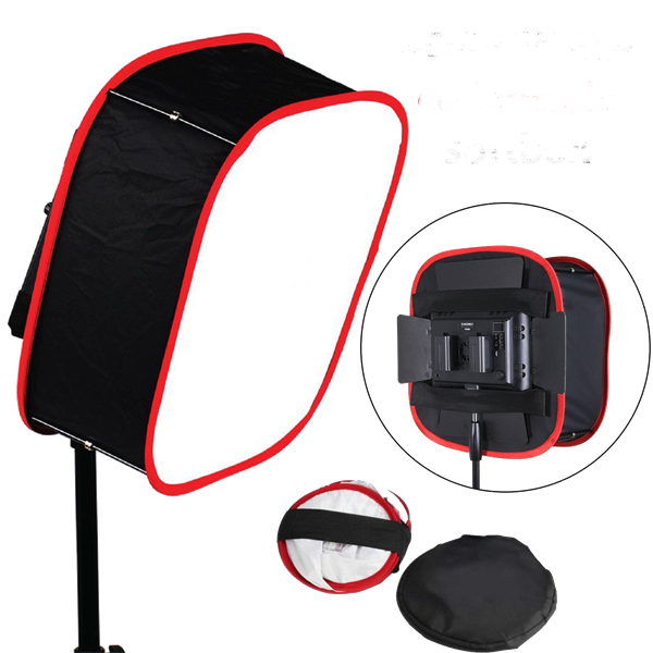 Foldable Softbox Diffuser for YONGNUO YN600L YN900 YN300 LED Video Light Panel Foldable Softbox Diffuser for YONGNUO YN600L YN900 YN300 LED Video Light Panel