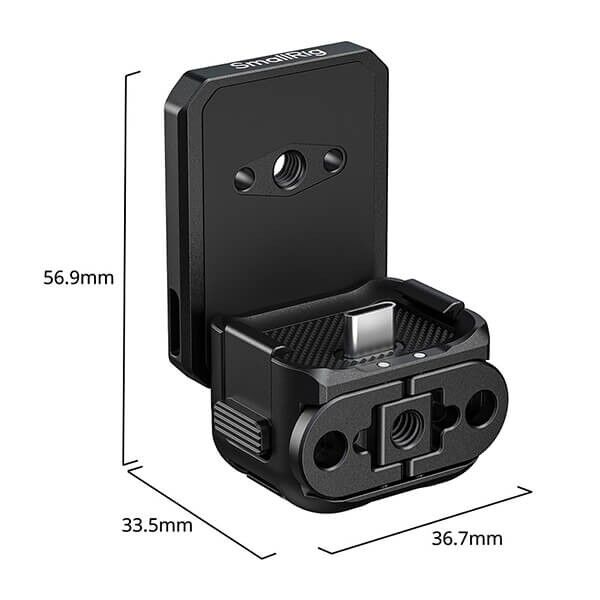SmallRig 6359 mit klappbarem 2-Prong-Mount SmallRig 6359 mit klappbarem 2-Prong-Mount