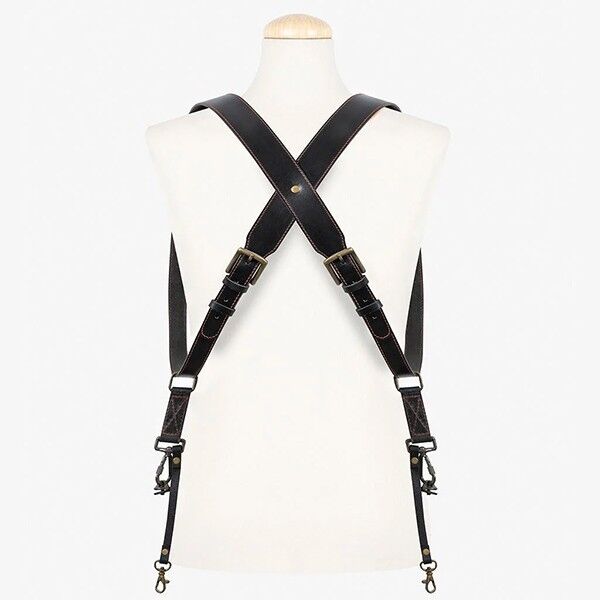 Rückseite des Bronkey Tokyo #701 Gurt mit Karabiner und Sicherheitsverschluss